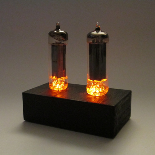 真空管 オブジェ LED ランプ ライト スチームパンク 005 スタンド
