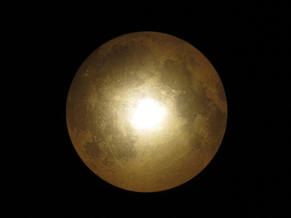 月の標本　ランプ　額（黄色光）　G001Y 3枚目の画像