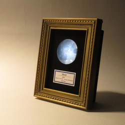 月の標本　ランプ　金色額　小（白/黄色光）　GS006WY 3枚目の画像