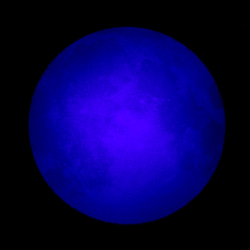 月の標本　ランプ　銀額　小（黄/青色光）　GS007YB 5枚目の画像