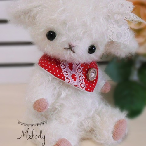 ぬいぐるみ　テディベア　作家　ひつじ ひつじさん🐏 #テディベア #teddybear #くま好き #てでぃべあ #ひつじ