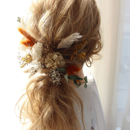 No.0102 新作♡ テラコッタカラーヘッドパーツ ヘッドドレス