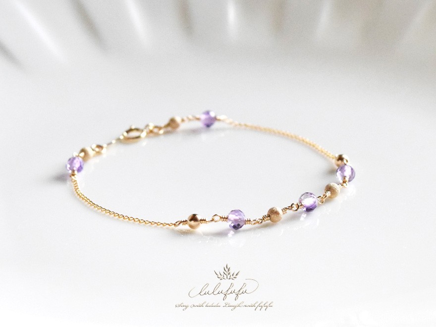 14kgf 星のささやき☆愛する人を想う～ピンクアメジスト