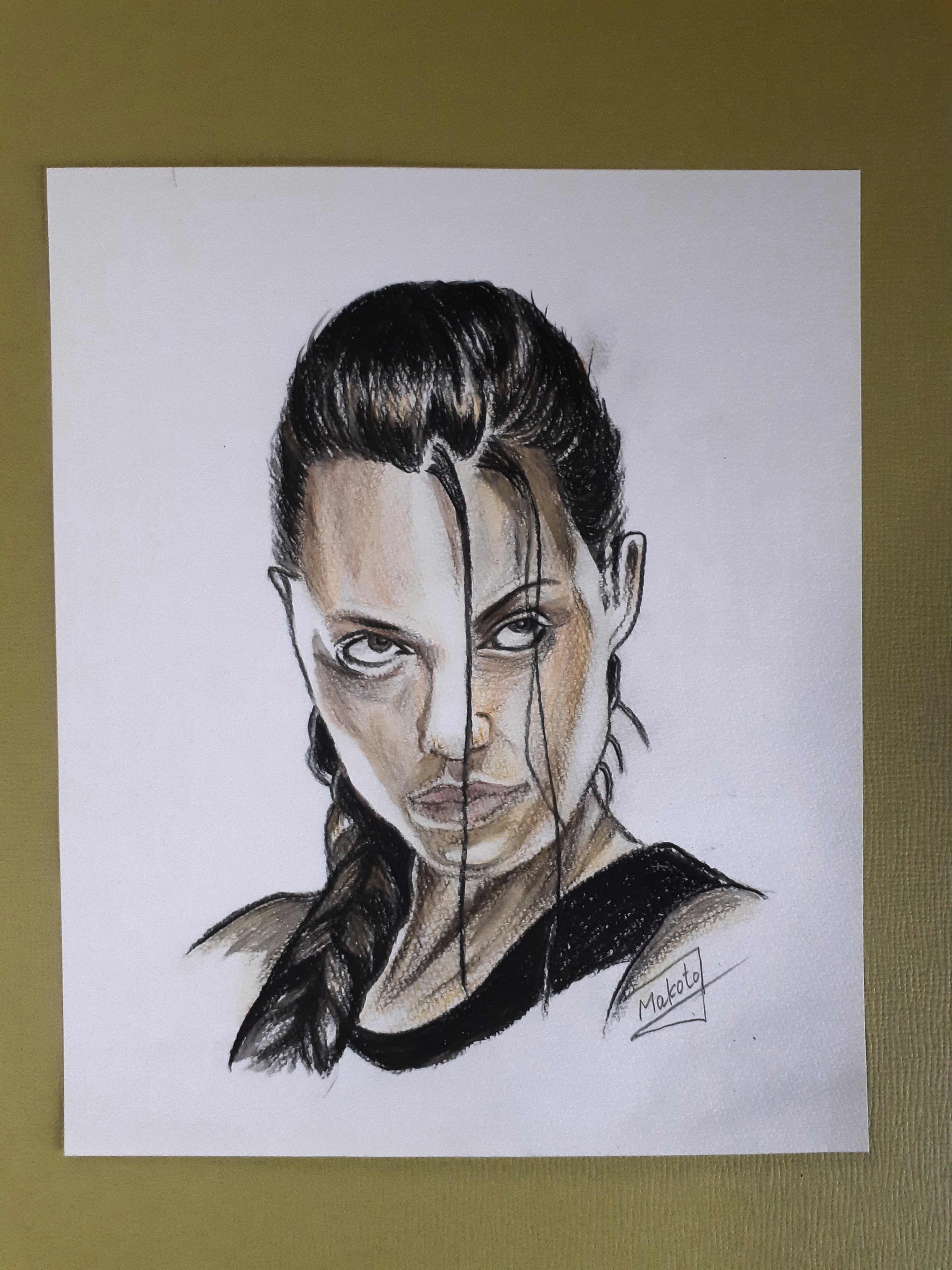 アンジェリーナ・ジョリー 絵画 絵画