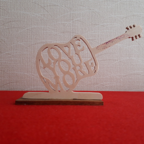 絵画I love you …guitar