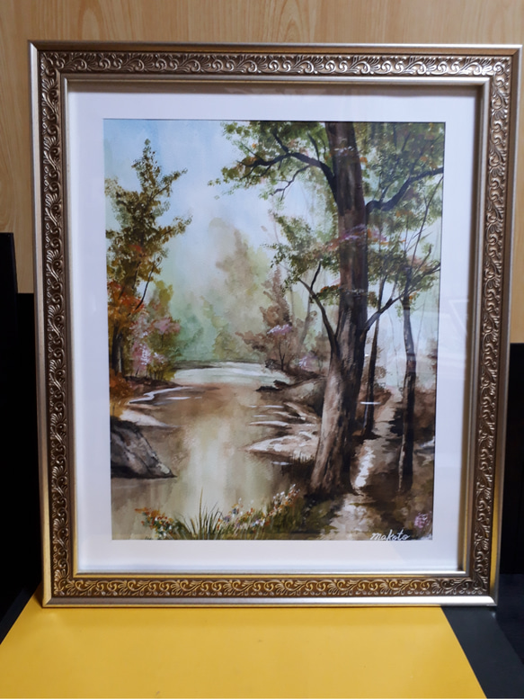 癒しの絵　ブランコ　水彩画パステル画 01 Discover the charm of watercolor painting - YouTube