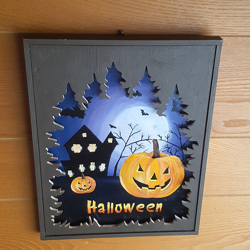 トールペイント ハロウィーン 絵画 makochin 通販｜Creema(クリーマ 