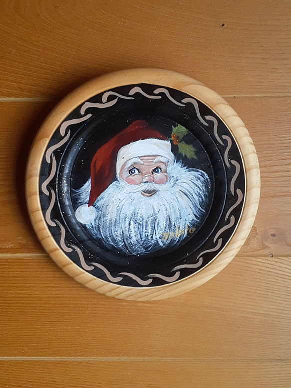 トールペイント サンタクロース 絵画 makochin 通販 12857990｜Creema