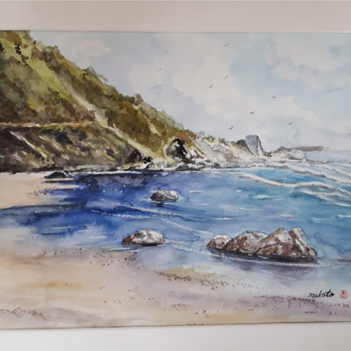 水彩画(海景)№43 水彩画(海景)№43 水彩画(海景)№43 水彩画(海景)№43 Summer