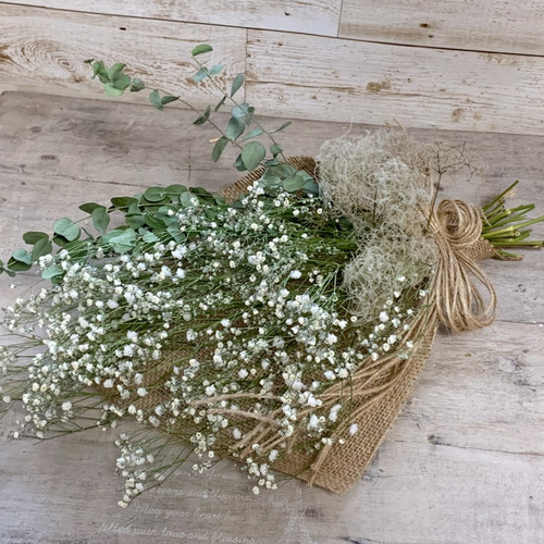 creema限定！20%off幸福を呼ぶ？✩⃛ೄかすみ草のドライフラワー 