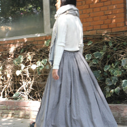 也可以是背帶褲◉ Maxi Long 2way Skirt Black 第8張的照片