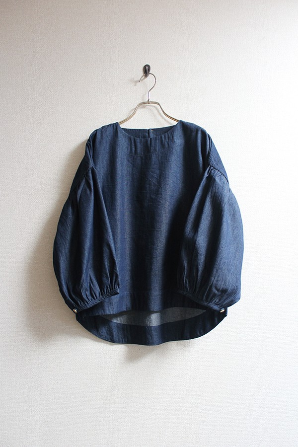 yori ヨリ　バルーンスリーブデニムブルゾン　36 yori ヨリ バルーンスリーブデニムブルゾン 36 - メルカリ