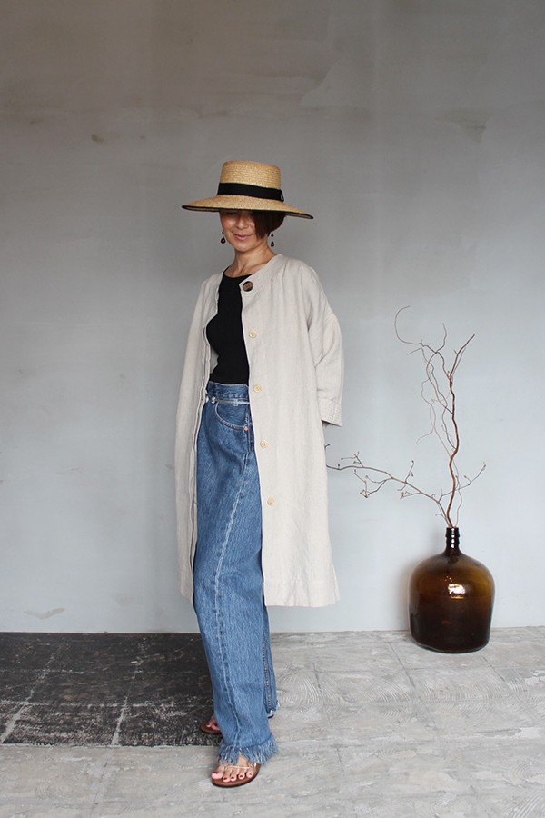 ピュアリネン　シングルコート