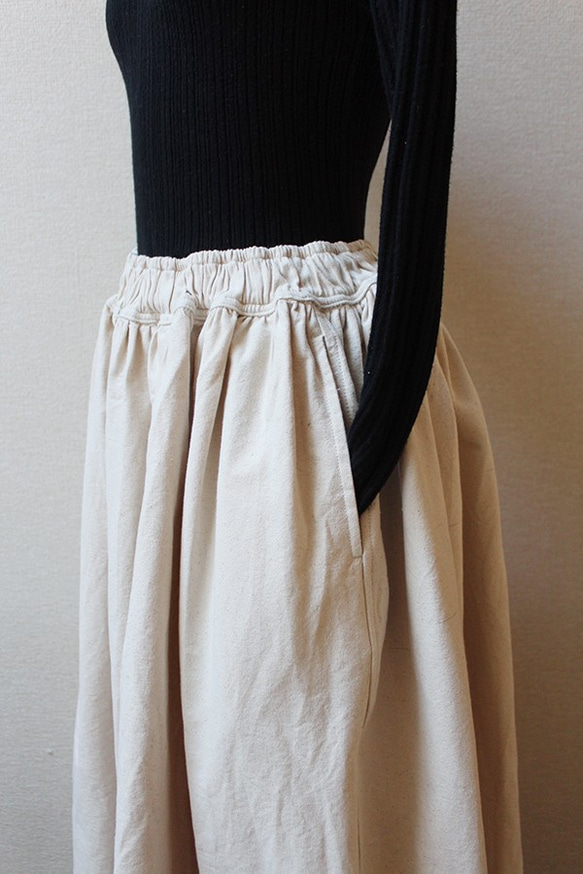 ◯休日のお洒落に◯　ボリューミーリボンスカート 10枚目の画像