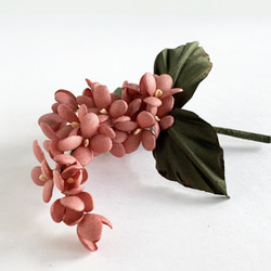 corsage : コサージュ " リラの小枝 " |  アンティークピンク | 7枚目の画像