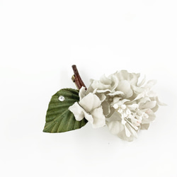 Corsage : コサージュ " White Hydrangea. " 5枚目の画像