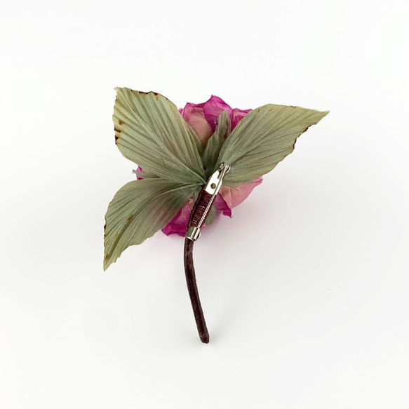 Corsage : コサージュ " Antique, Rose. " | 赤紫 | 10枚目の画像