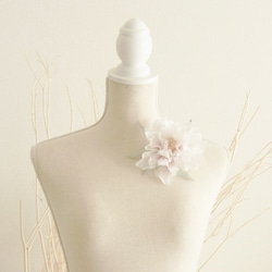 Corsage : コサージュ " 芍薬corsage. " (size L)【受注後制作】 5枚目の画像