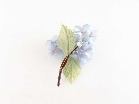 Corsage : 雨上がりの青紫陽花。 4枚目の画像