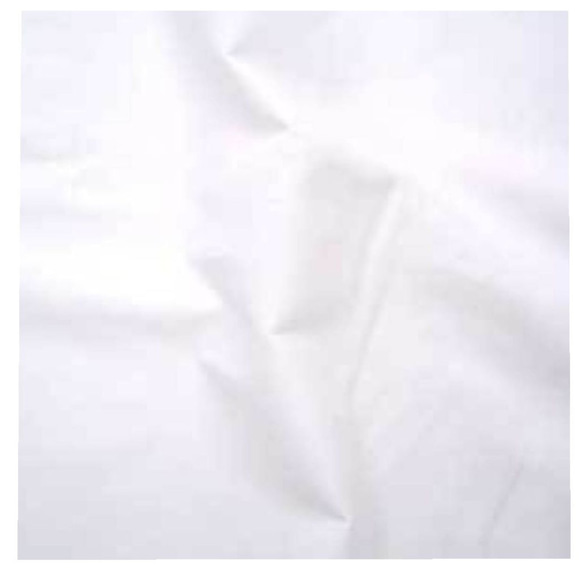 限定特価 売りつくし 生地屋のはぎれ 白生地 110cm巾 シーチング生地 日本製 (2m) 1枚目の画像