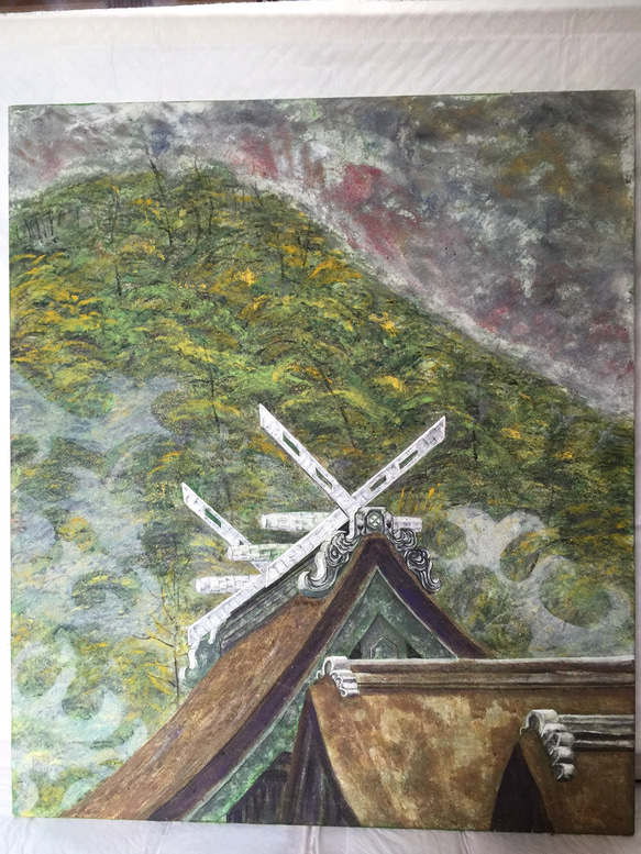 出雲大社 絵画 mizuro.f 通販 3014390｜Creema(クリーマ)