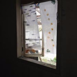 クリスマス柄てづくりてぬぐい（ダーラナホースNo.01） 7枚目の画像