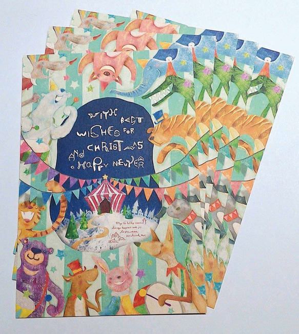 サーカス！_ポストカード５枚セット 1枚目の画像