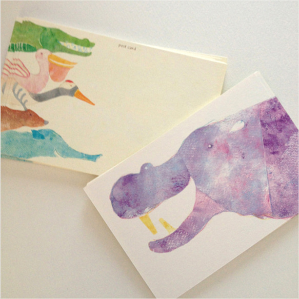 zoo_ポストカード５枚セット 1枚目の画像