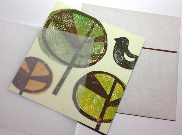 森の中で　〜原画（版画作品）〜 5枚目の画像