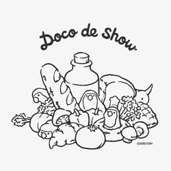 Tシャツ（Doco de show / コザクラインコ） 4枚目の画像