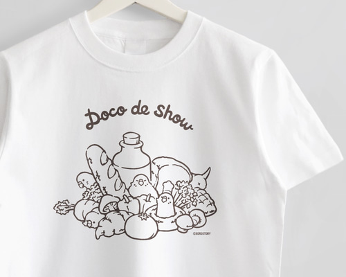 お邪魔なシマエナガのジャマエナガとセキセイインコ Tシャツ長袖