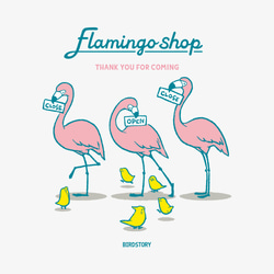 長袖Tシャツ（Flamingo shop） 3枚目の画像