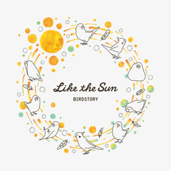 長袖Tシャツ（太陽 -Like The Sun-） 3枚目の画像