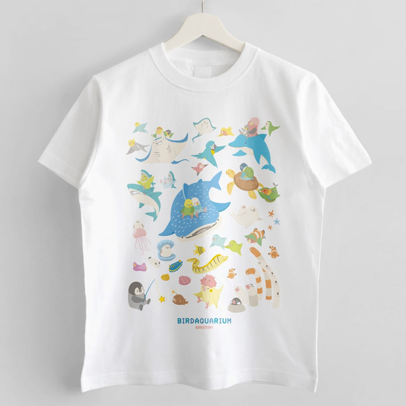 Tシャツ（BIRDAQUARIUM） 2枚目の画像