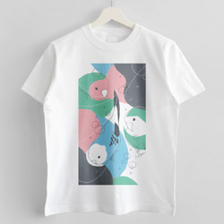 Tシャツ（オクムラミチヨ / soda birds） 2枚目の画像
