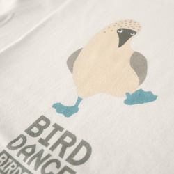 長袖Tシャツ（BIRD DANCE / アオアシカツオドリ） 4枚目の画像
