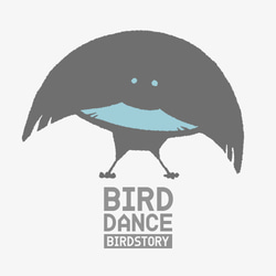 長袖Tシャツ（BIRD DANCE / フォーゲルコップカタカケフウチョウ） 3枚目の画像
