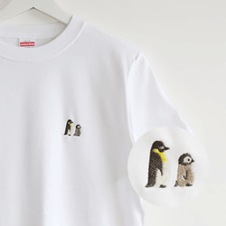 刺繍Tシャツ（BIRD!BIRD!BIRD! / ペンギン） Tシャツ BIRDSTORY