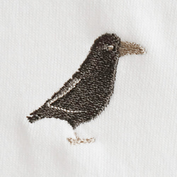 刺繍Tシャツ（BIRD!BIRD!BIRD! / カラス） 4枚目の画像