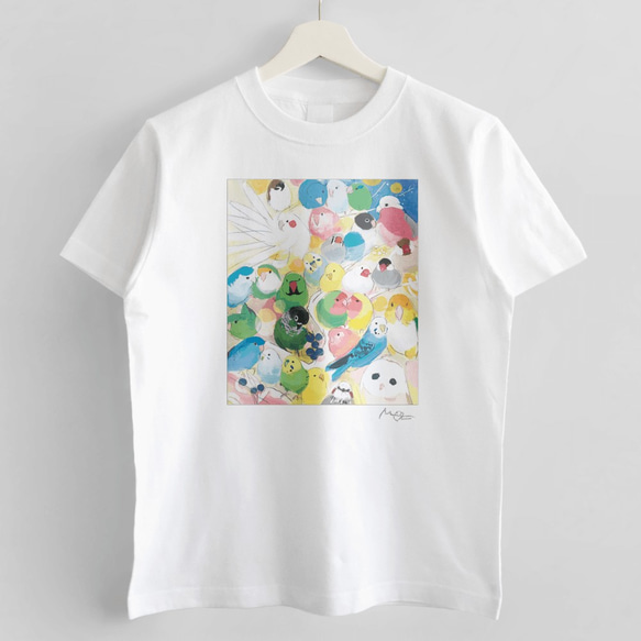 Tシャツ（オクムラミチヨ / Paradise） 2枚目の画像