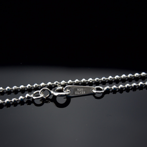 シルバーチェーン】カットボール Φ1.5mm（長さ40、45cm