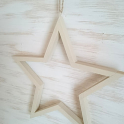 wood star        星   小 4枚目の画像
