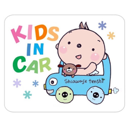 『KIDS IN CAR』マグネットステッカー 2枚目の画像