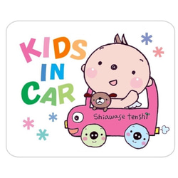 『KIDS IN CAR』マグネットステッカー 1枚目の画像