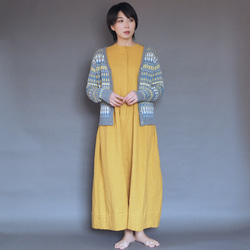 【訂做】阿米甚傳統服飾◇芥末色*棉麻材質* 第4張的照片