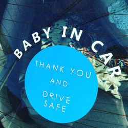 BABY IN CAR. KIDS IN CAR ステッカー 3枚目の画像