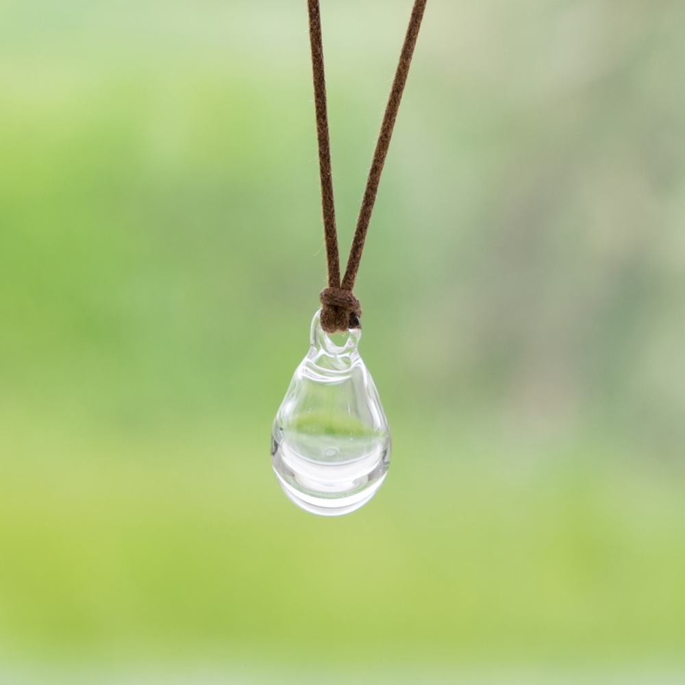 アロマペンダント　しずく　クリア