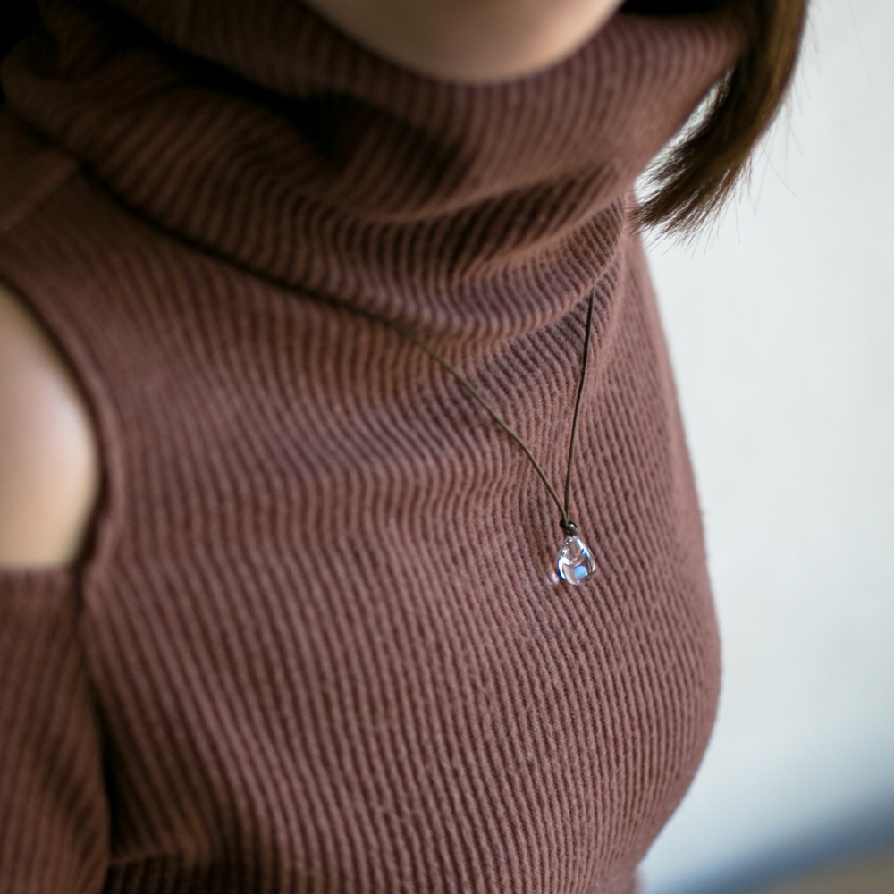 moonアロマペンダント コットンロウビキ紐