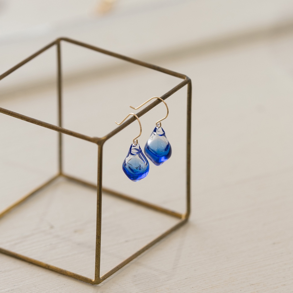 パーツが選べる　アロマピアス　カラー　フックタイプ