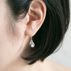 パーツが選べる moonアロマピアス フックタイプ ピアス（フック